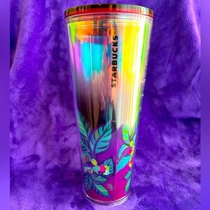 Starbucks ASL tumbler by Yiqiao Wang holographic